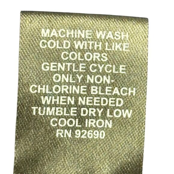 INC International Concepts Navy Floral Jersey Knit V-Neck Short Sleeve Dress 2X - Picture 15 of 16